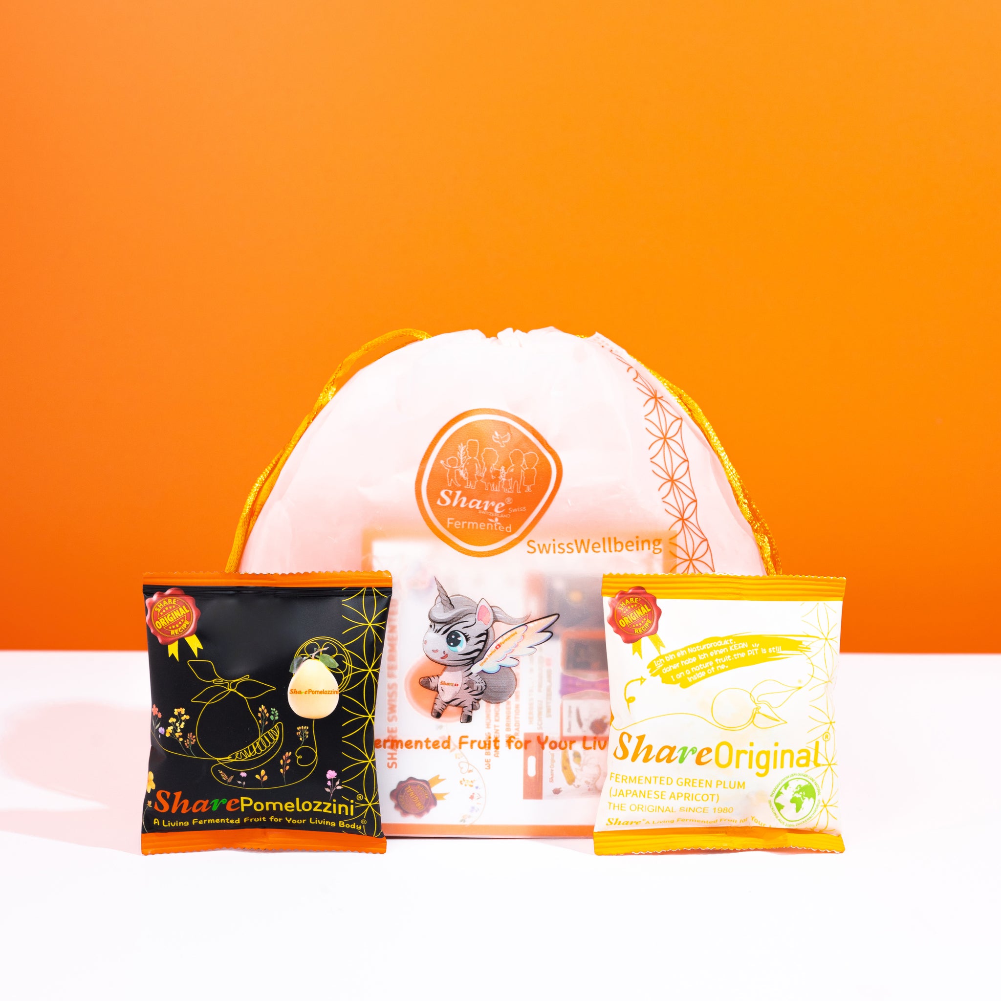 Share®Swiss Sample Bag - 2x Zebra Edition