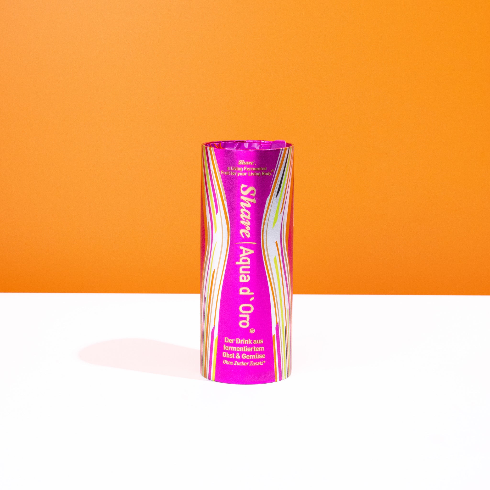 ShareAqua d'Oro® – 12 x 240 ml de jus de fruits et légumes fermentés